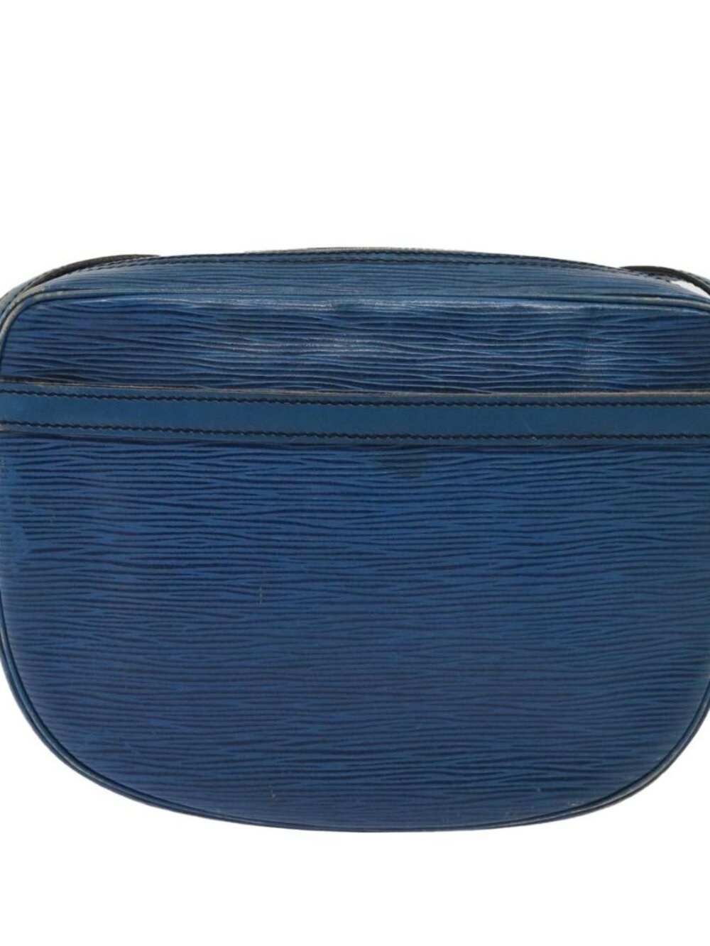 LOUIS VUITTON Epi June Feuille MM Shoulder Bag Blue M52155 LV Auth 82031 - Picture 3 of 16